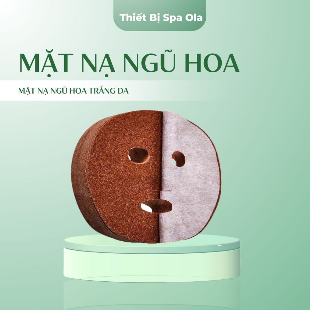 Mặt Nạ Ngũ Hoa Đinh Lịch Mặt Nạ Thiên Nhiên Mặt Nạ Trắng Da Dùng Trong Spa Thẩm Mỹ Viện