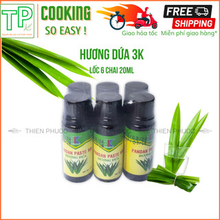 Hương lá dứa 10ml - hương liệu cho các món ăn