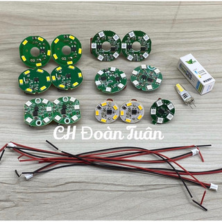 Mạch led thay cho đèn pha lê, bo mạch led, hũ mạch led