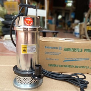 Máy Bơm Ngâm Bơm Chìm Bơm Tõm INOX 370W