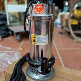 Máy Bơm Ngâm Bơm Chìm Bơm Tõm INOX 370W