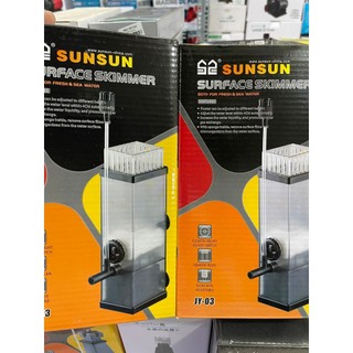 Lọc váng Sunsun JY03 hút váng cho bể cá cảnh, bể thủy sinh, có chức năng thổi oxy