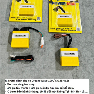 IC LIGHT mở max tua máy dành cho xe Dream wave 100 / Sirius 50 / Ex135.4s.5s