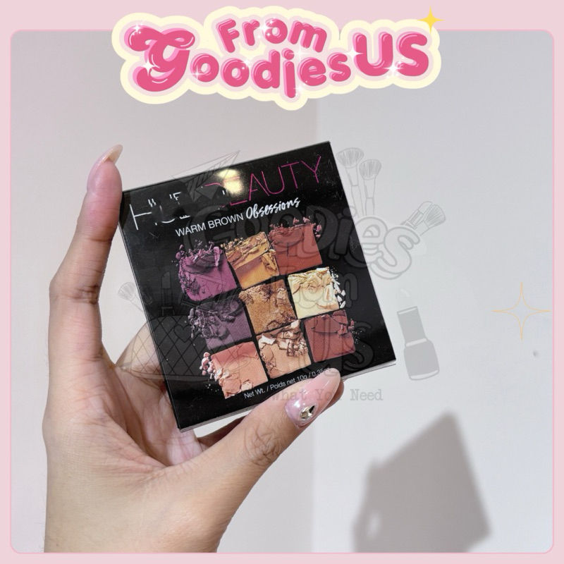 Bảng phấn mắt H u d a Warm Brown SALE 50% !!