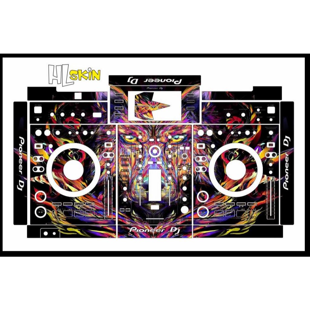 [ Hỏa Tốc ] Skin Dán Bàn DJ (SÓI HOANG) ( XDJ RR / RX / RX2 / RX3 / XZ , DDJ - SB / RB /200/400)