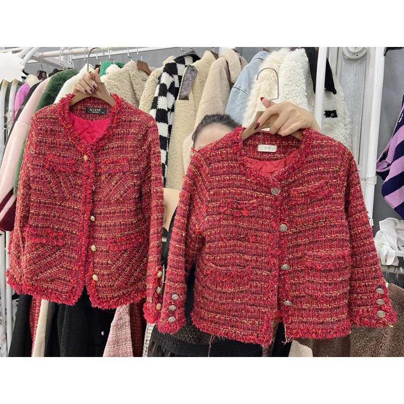 Ao dạ Tweed chọn live 2hand