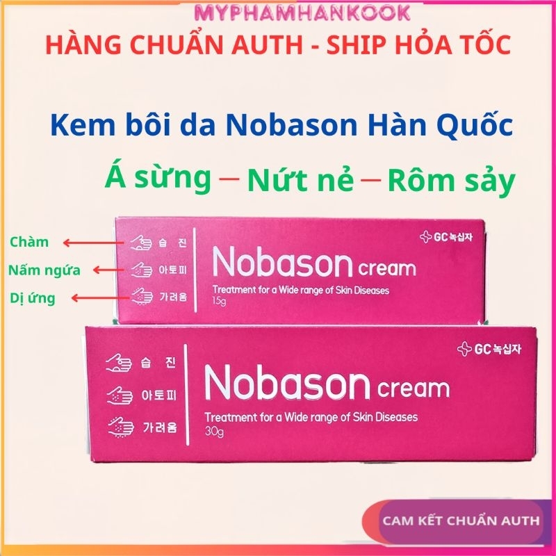 Kem Bôi Da Nobason Hàn Quốc