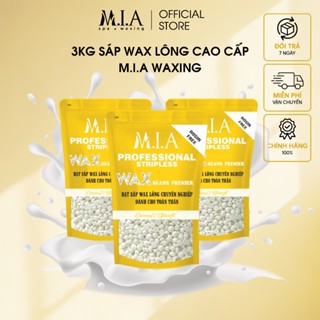 Combo 6 Túi Sáp [3kg] Sáp Wax Lông Cao Cấp M.I.A WAXING, sáp tẩy lông nách, sáp wax lông tay chân, wax bikini