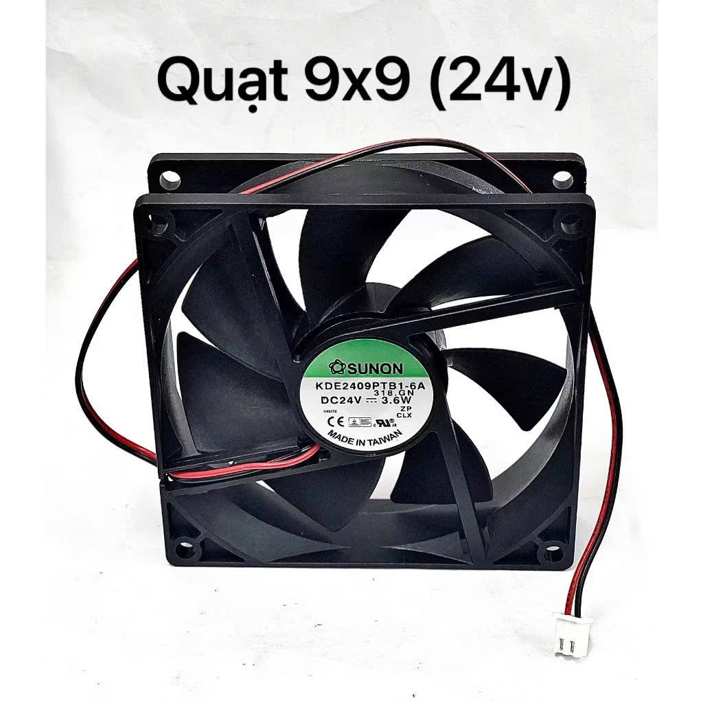 Quạt tản nhiệt 24v ( 9cm x 9cm )