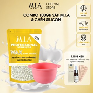 Combo Wax Lông Kèm Chén Nấu MIA WAXING wax nách, wax tay chân