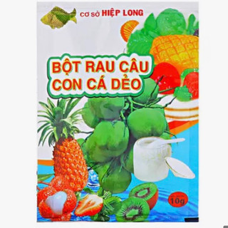 Bột rau câu con cá dẻo Hiệp Long gói 10g
