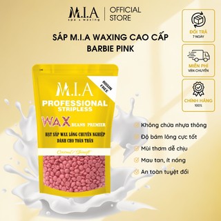 Sáp Wax Lông Nóng MIA Waxing Sáp Barbie Pink siêu bám lông wax tay,chân wax nách 