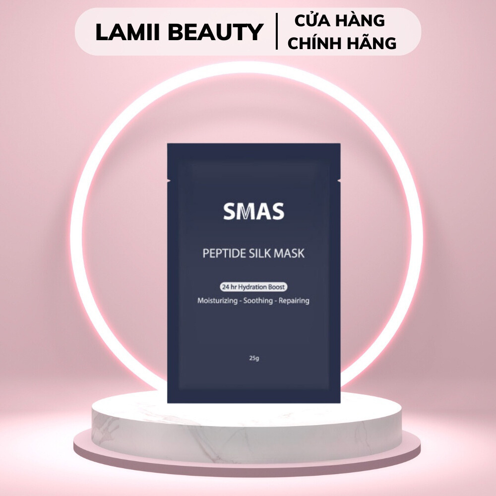 Mặt nạ lụa cao cấp phục hồi SMAS SILK PEPTIDE MASK
