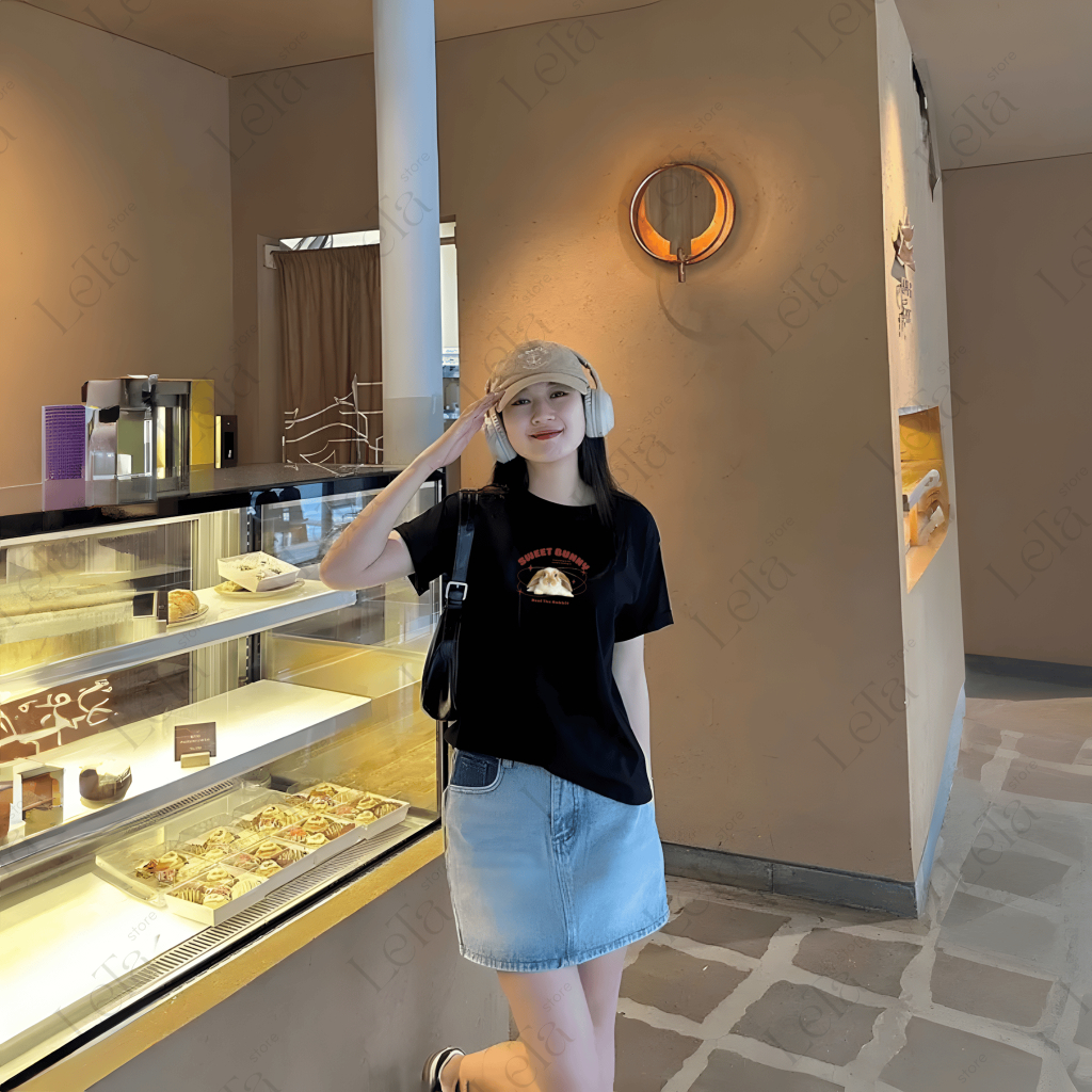 Áo Thun Babytee Mẫu THỎ SWEET - 100% Cotton Mềm Mại, Thoáng Mát | BigBuy360 - bigbuy360.vn