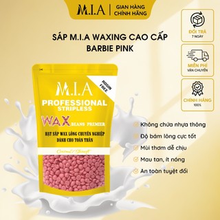  Sáp Wax Lông Nóng MIA Waxing Sáp Barbie Pink siêu bám lông wax tay,chân wax nách 