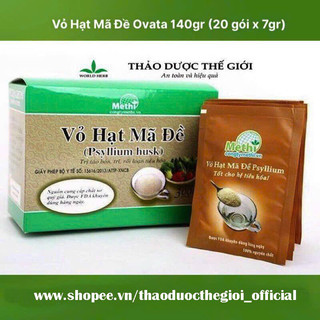 Vỏ Hạt Mã Đề Psylium 140gr