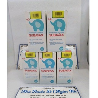 Xịt mũi họng lợi khuẩn Subavax 15ml [date 09/11/2025]