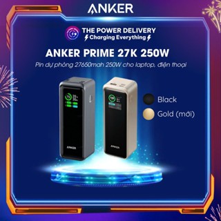 Pin Dự Phòng Anker Prime 27650mah 250W A1340, điều khiển qua app, PD 140W, dành cho laptop, điện thoại - Bảo hành 12T