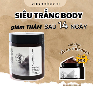 Kem body dưỡng trắng da Vườn nhà Cội sữa gạo tía tô mật ong giảm thâm bậ.t ton.e