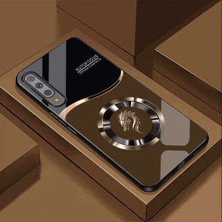 Ốp Lưng cho SAMSUNG GALAXY A30S, A50, A50S, A70, A7 2018 Mặt kính cường lực, cao cấp Họa tiết FOCUS RỒNG