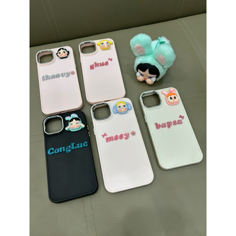 Ốp lưng iPhone Crybaby đính tên theo yêu cầu