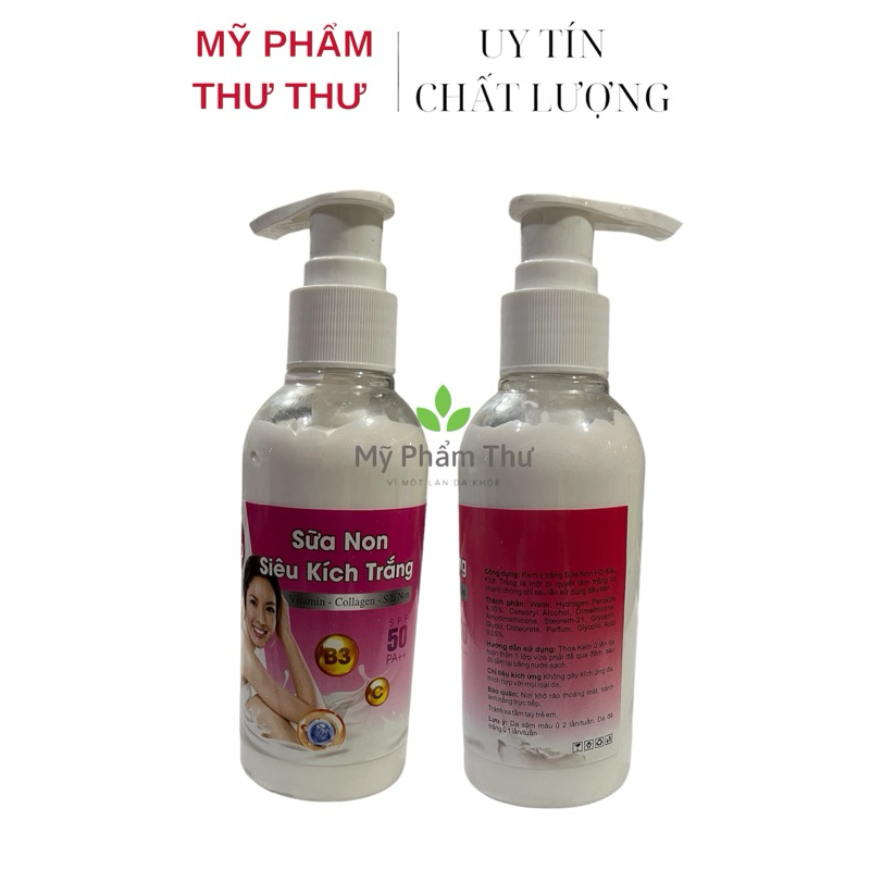 Sữa Non Kích Trắng Da Toàn Thân