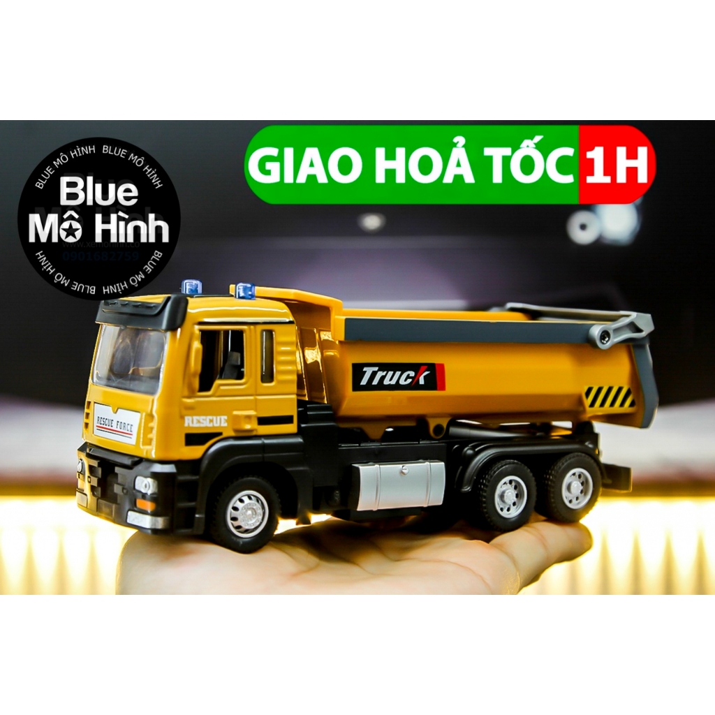 Xe mô hình công trình xe ben M2