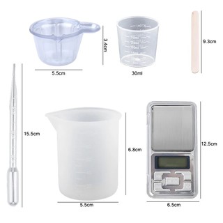 Keo Epoxy Resin 3A:1B Cứng Trong Suốt [FULL SET]