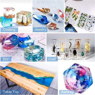 Keo Epoxy Resin 3A:1B Cứng Trong Suốt [FULL SET]