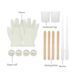 Keo Epoxy Resin 3A:1B Cứng Trong Suốt [FULL SET]