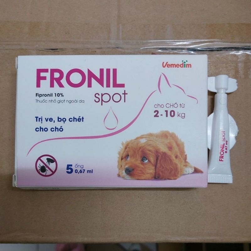 Nhỏ gáy trị ve rận Fronil