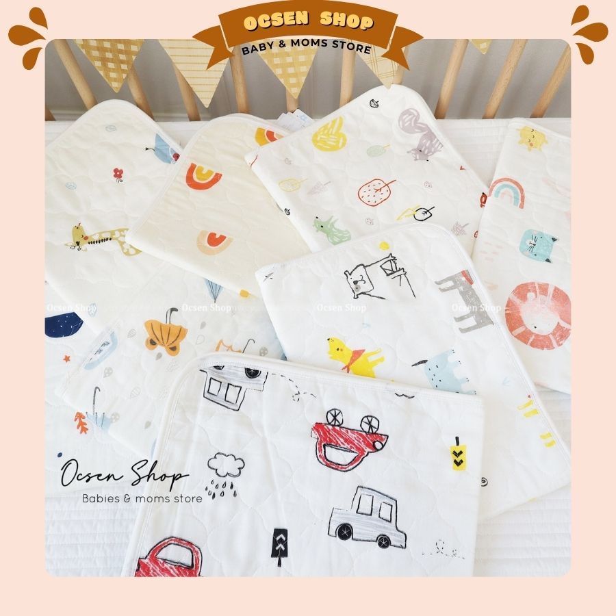 Lót chống thấm 5 lớp Muslin Tree