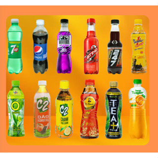 [CHAI LẺ]  Nước Giải Khát, Nước Ngọt Có Ga Coca, 7up, Pepsi, Sting, Number One, Revive....