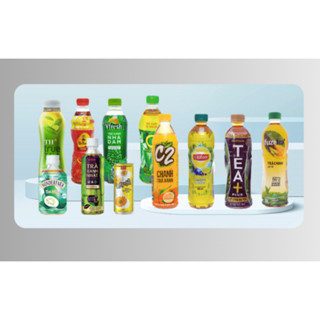 [CHAI LẺ]  Nước Giải Khát, Nước Ngọt Olong, C2 Đủ Vị, Trà Xanh Không Độ,Boncha, Trà 365...