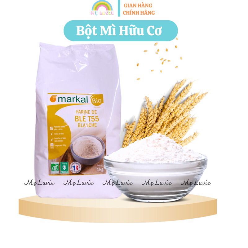 Bột Mì Hữu Cơ Simabio/ Markal Túi 1kg