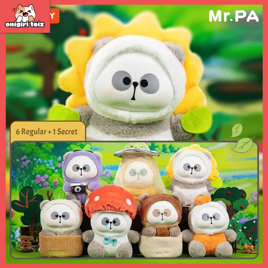   Hỏa Tốc  Thú Bông MR PA Escaped Vegetable Series BlindBox  Chính Hãng   Có Móc Khóa  - Sưu Tầm 