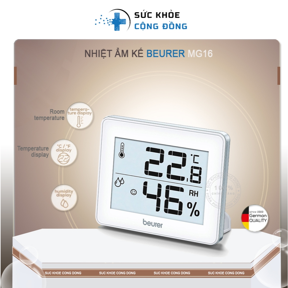 Nhiệt Ẩm Kế Điện Tử Beurer HM16