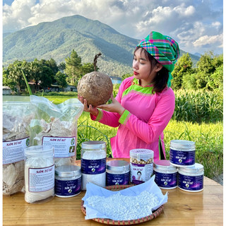  Tinh Bột Củ Sâm Tố Nữ Dạng Tinh Bột Tiện Dụng   Lọ 200gr 500gr ,1Kg   