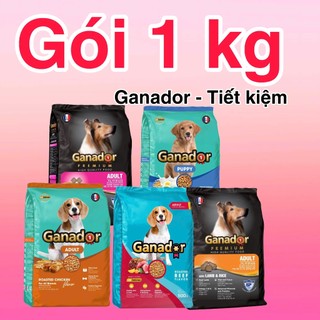 (1KG HỎA TỐC )Thức ăn hạt cho Chó con, Chó trưởng thành Ganador