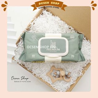  KHĂN ƯỚT NATURE LOVE MERE  70 tờ  