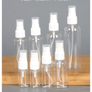[50/100] Chai phun sương 5ml 10ml 15ml 20ml 30ml 50ml 80ml 100ml 200ml - Lọ nhựa đựng gel xịt nước rửa tay, chiết kem