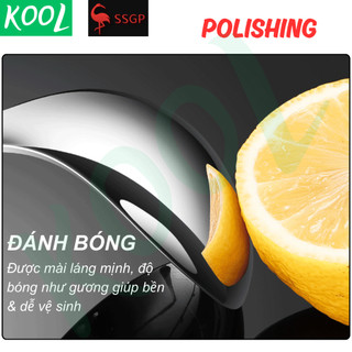 Muỗng canh Inox 304 cao cấp SSGP của Đức - SS11606 Muôi canh,Thìa canh, Vá canh, muỗng lẩu thìa lẩu