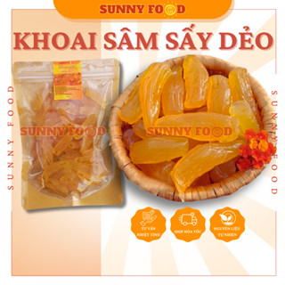 Mứt khoai sâm sấy dẻo ngọt thanh túi 250gr-500gr SUNNY FOOD - Ăn Vặt Thả Ga