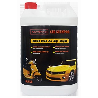 Nước rửa xe bọt tuyết chuyên dụng Car Shampoo 5L cho ô tô, xe máy