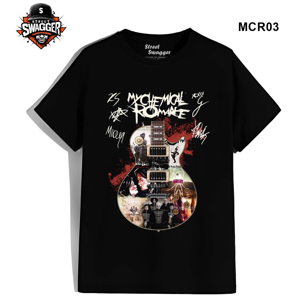 Street Swagger Brand Tổng hợp các mẫu áo thun My Chemical Romance, áo phông MCR Rock Band chất MCR03
