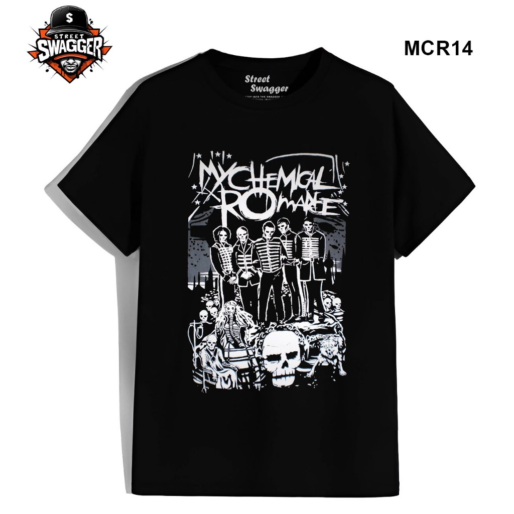 Street Swagger Brand Tổng hợp các mẫu áo thun My Chemical Romance, áo phông MCR Rock Band chất MCR14