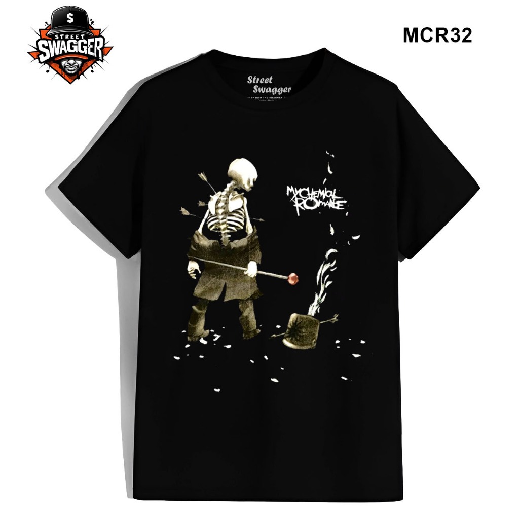Street Swagger Brand Tổng hợp các mẫu áo thun My Chemical Romance, áo phông MCR Rock N Roll MCR32