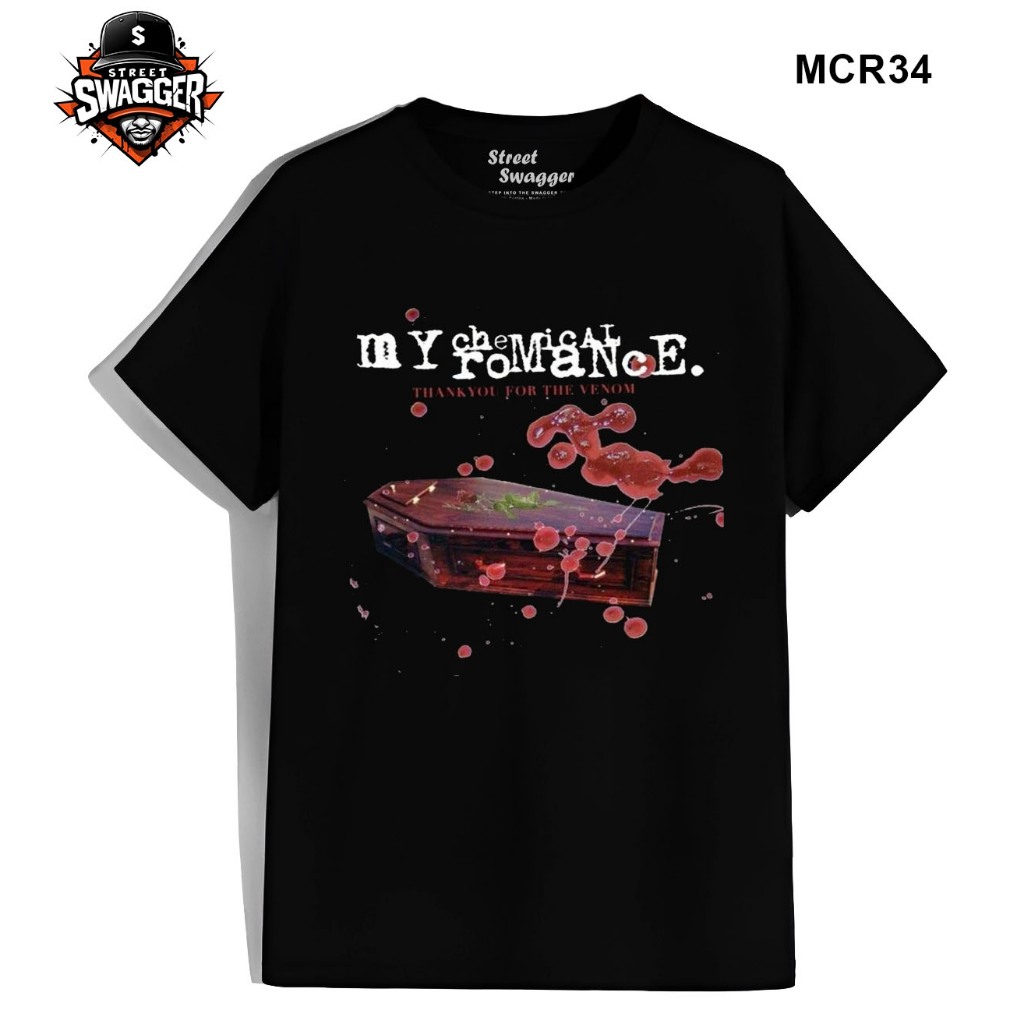 Street Swagger Brand Tổng hợp các mẫu áo thun My Chemical Romance, áo phông MCR Rock N Roll MCR34