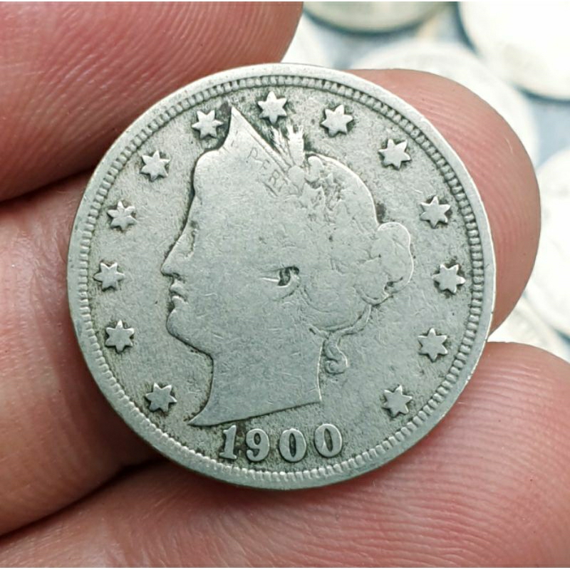 Xu Xưa 🇺🇸 LIBERTY NICKEL, Năm sâu tuổi ít gặp Sưu Tầm