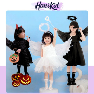 Đôi Cánh Thiên Thần Lông Vũ Hóa Trang Thiên Thần, Hóa Trang Công Chúa Dịp Trung Thu, Nhân Vật Halloween, Năm Mới